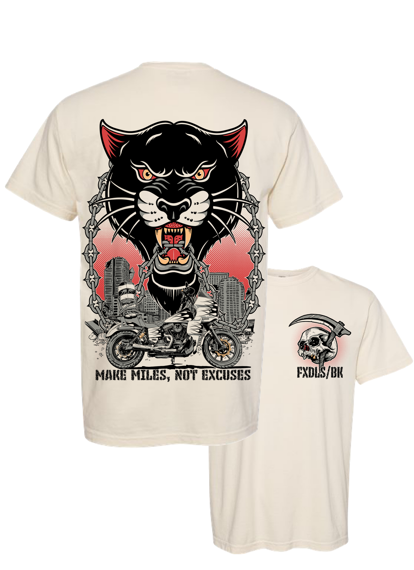Make Miles, Not Excuses - T Shirt⛓️